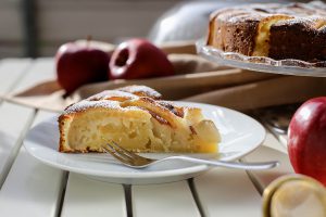 עוגת תפוחים ביתית